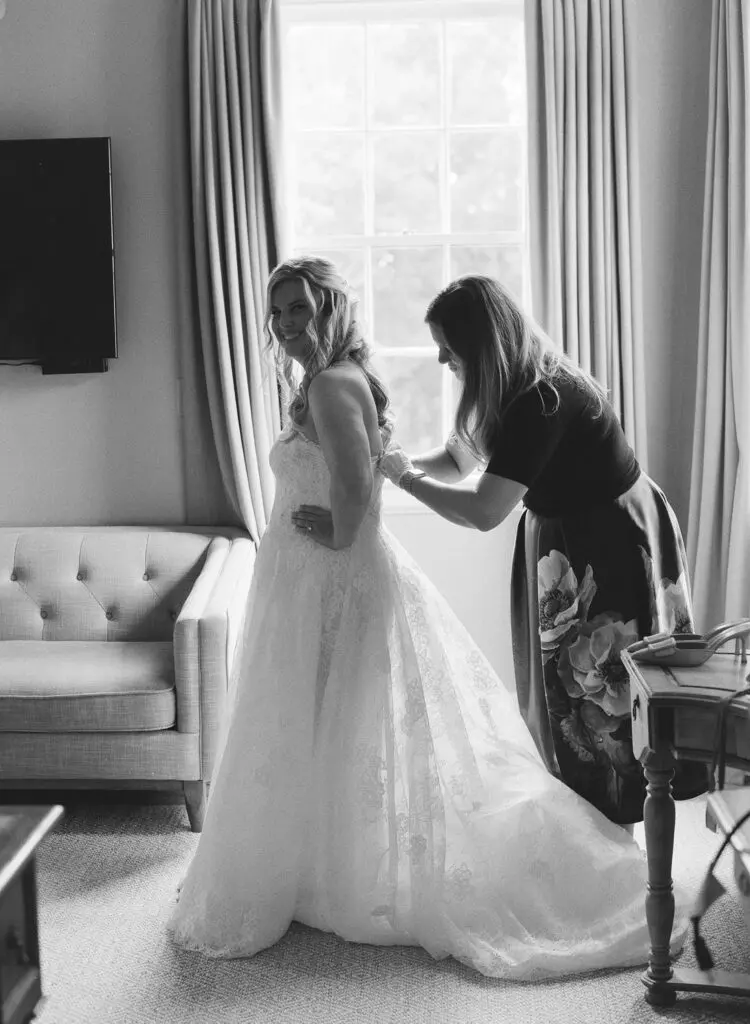 The Stylish Bride. Wedding Day services. Your “Ladies-in-Waiting” take care of everything you need on your wedding day — from steaming the wedding dress to repairing broken zippers.