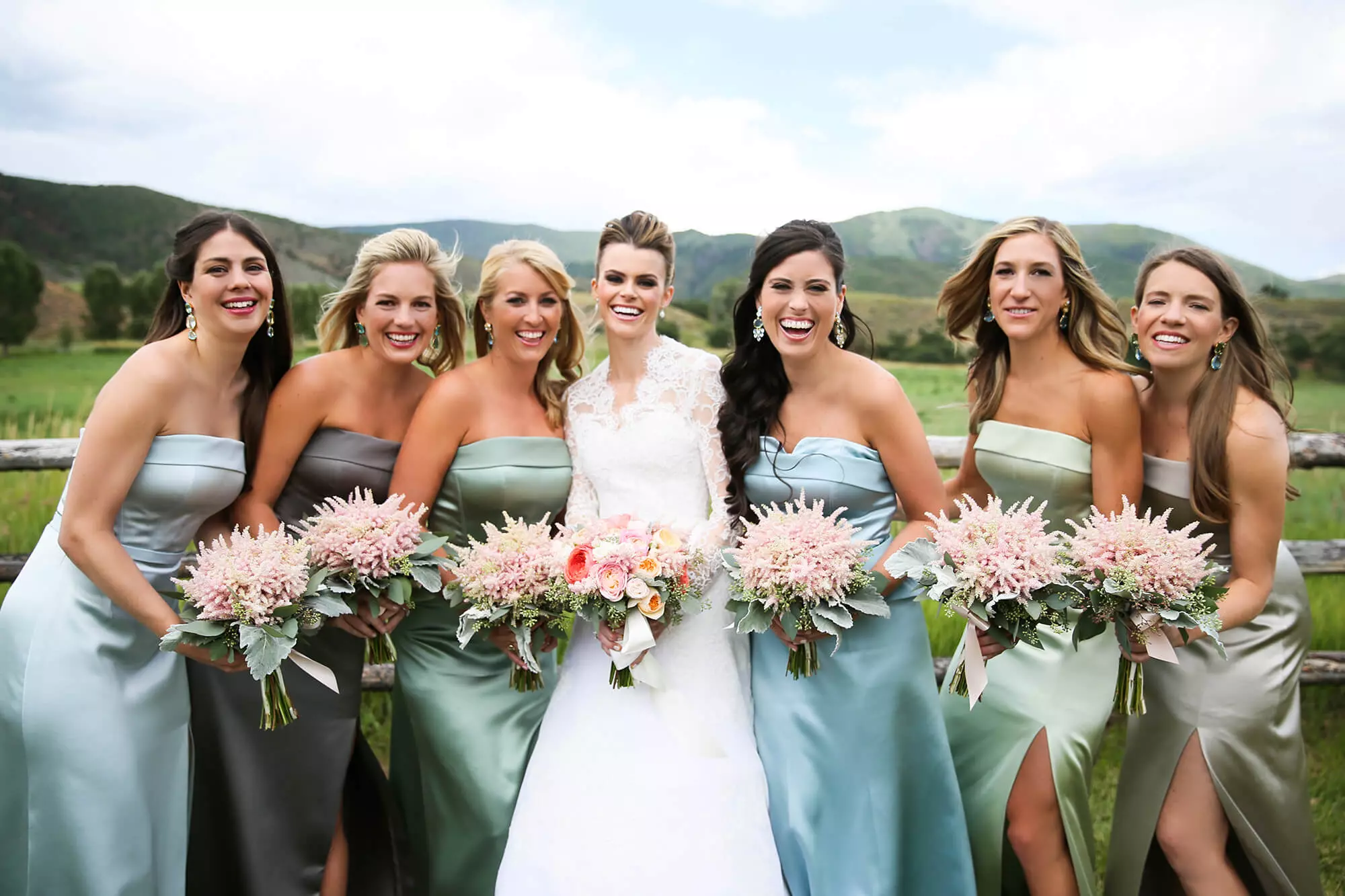 The Stylish Bride wedding day dressers, stylists, bridesmaid styling