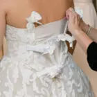 The Sample Size Solution. A solution to modify a wedding dress sample so that any bride regardless of their shape or size can try it on.