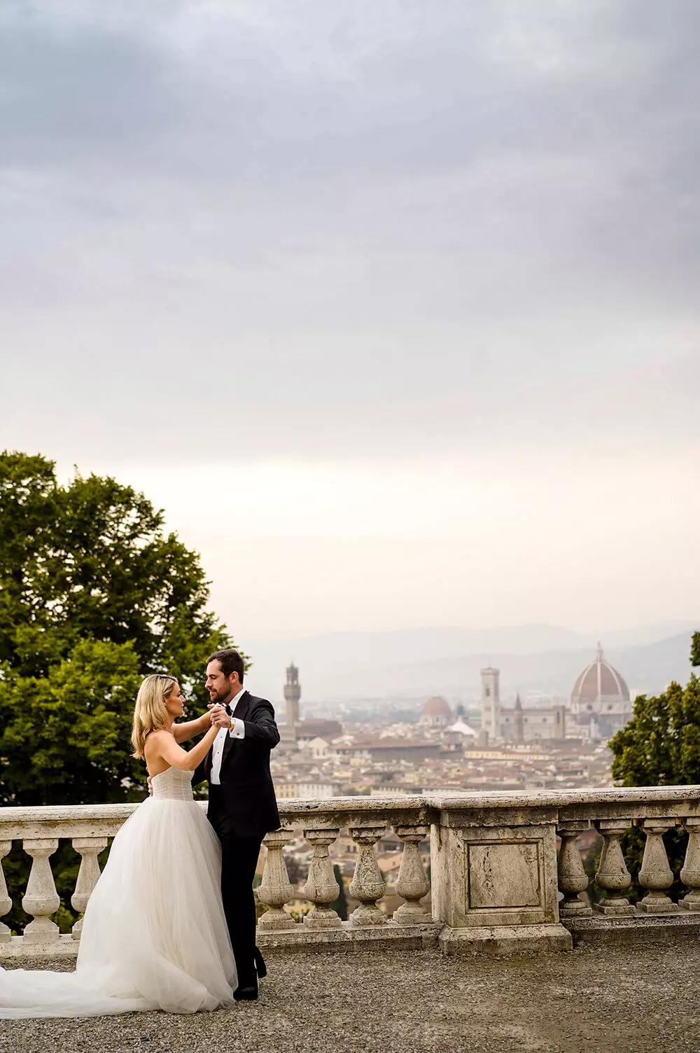 The Stylish Bride client wedding day in Italy