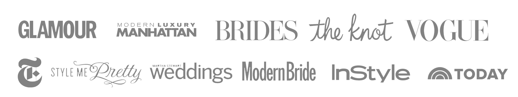 The Stylish Bride press